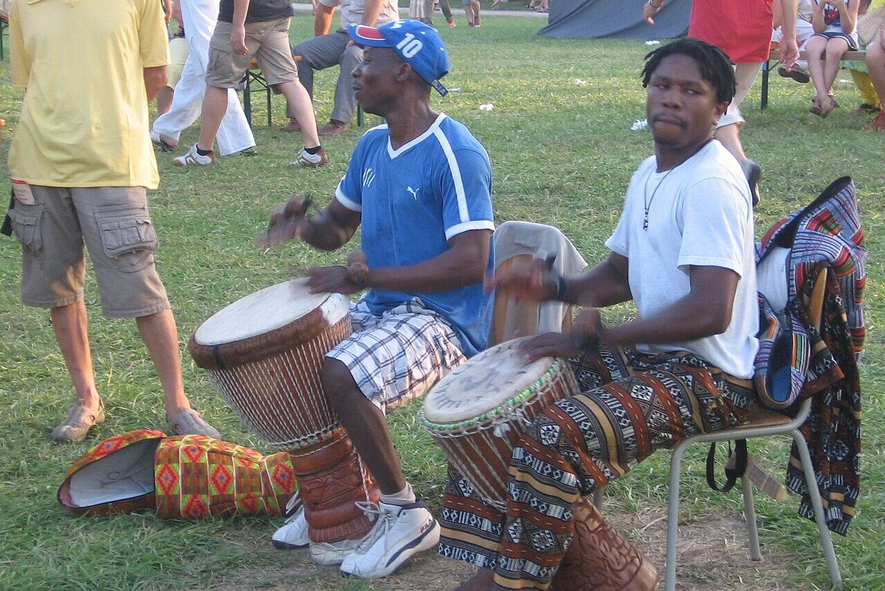 Joueur de djembé