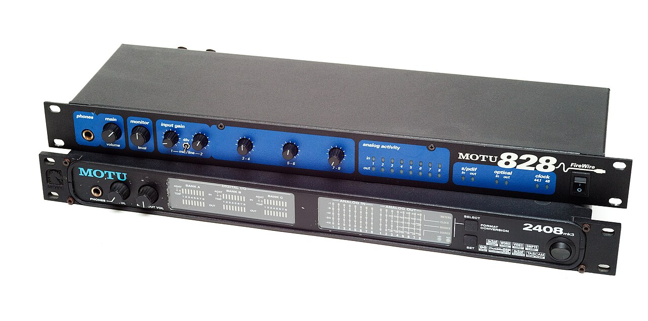 Interfaces audio MOTU