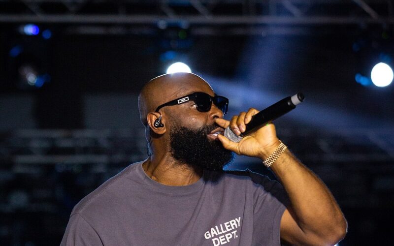 Le rappeur Kaaris sur scène