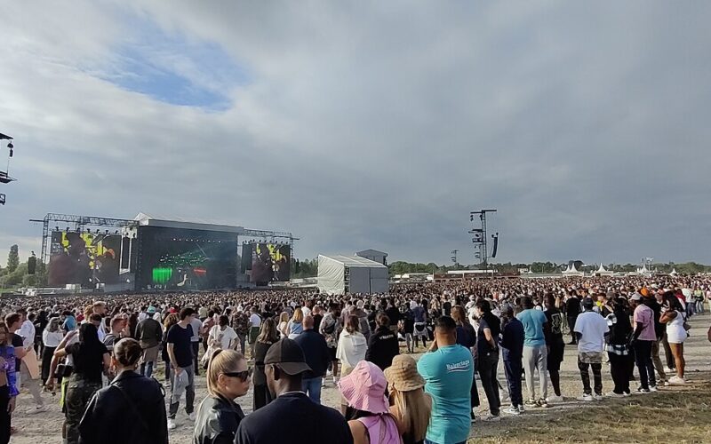 La scène principale du festival Les Ardentes à Liège