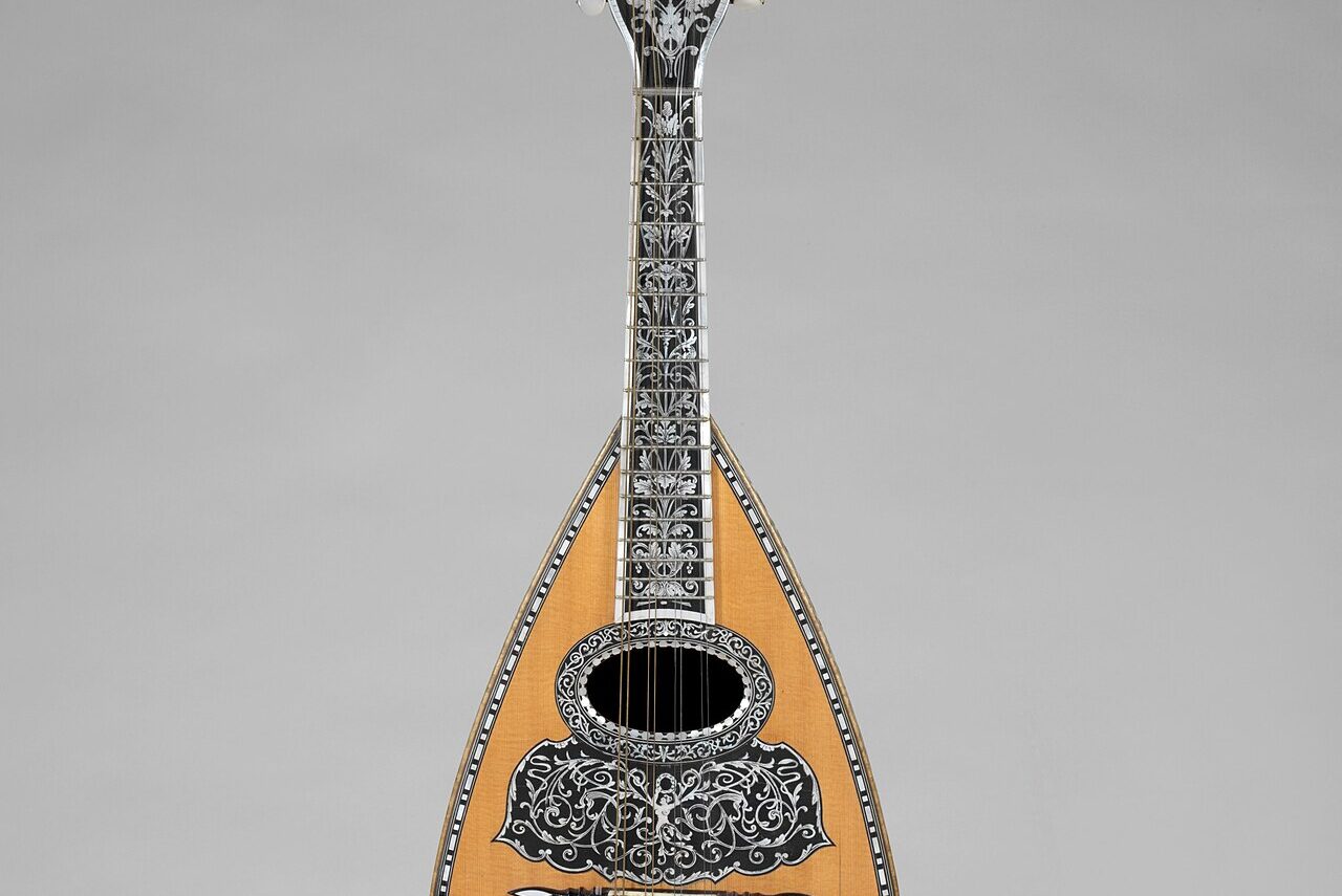 Mandoline vue de face