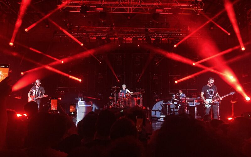 Le groupe Muse en concert à Milan