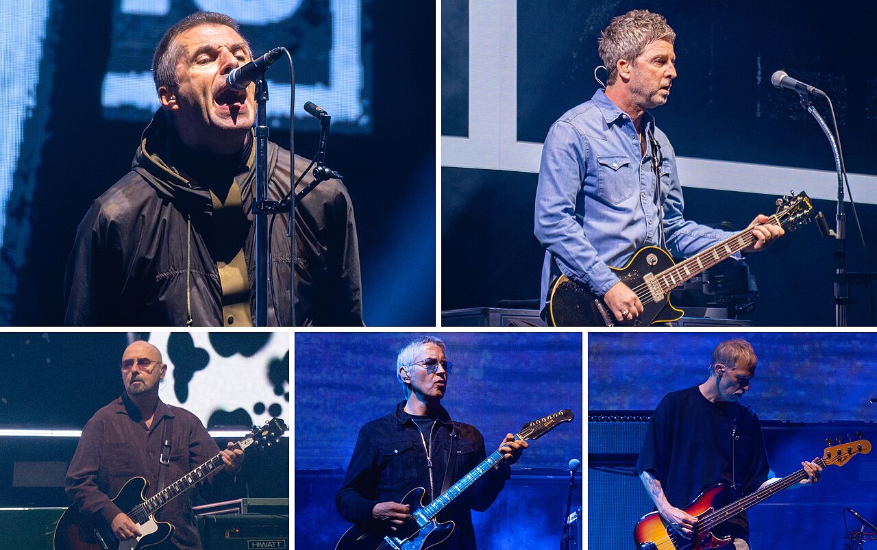 Le groupe Oasis (photo)