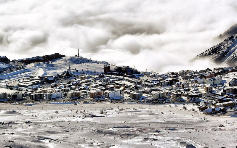 La station de l’Alpe d’Huez, en Isère