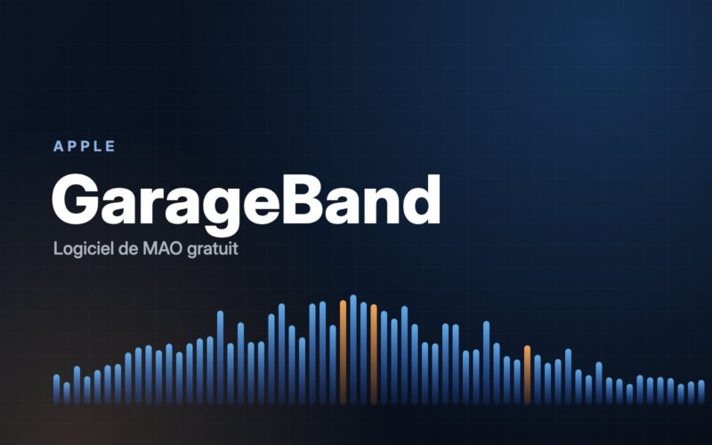 Visuel Musical Press : Apple GarageBand, logiciel de mao gratuit